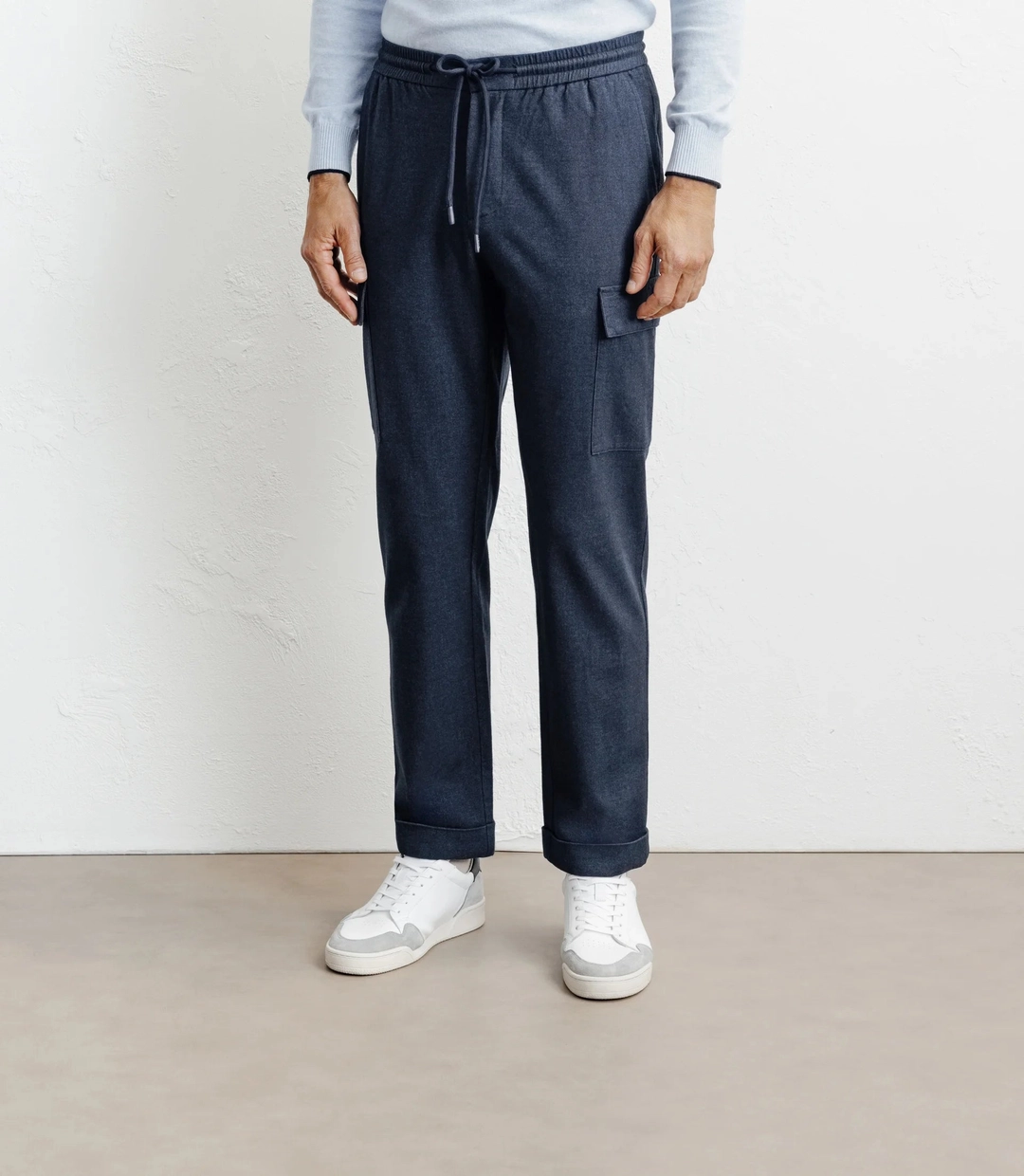 IZAC - Pantalon cargo marine