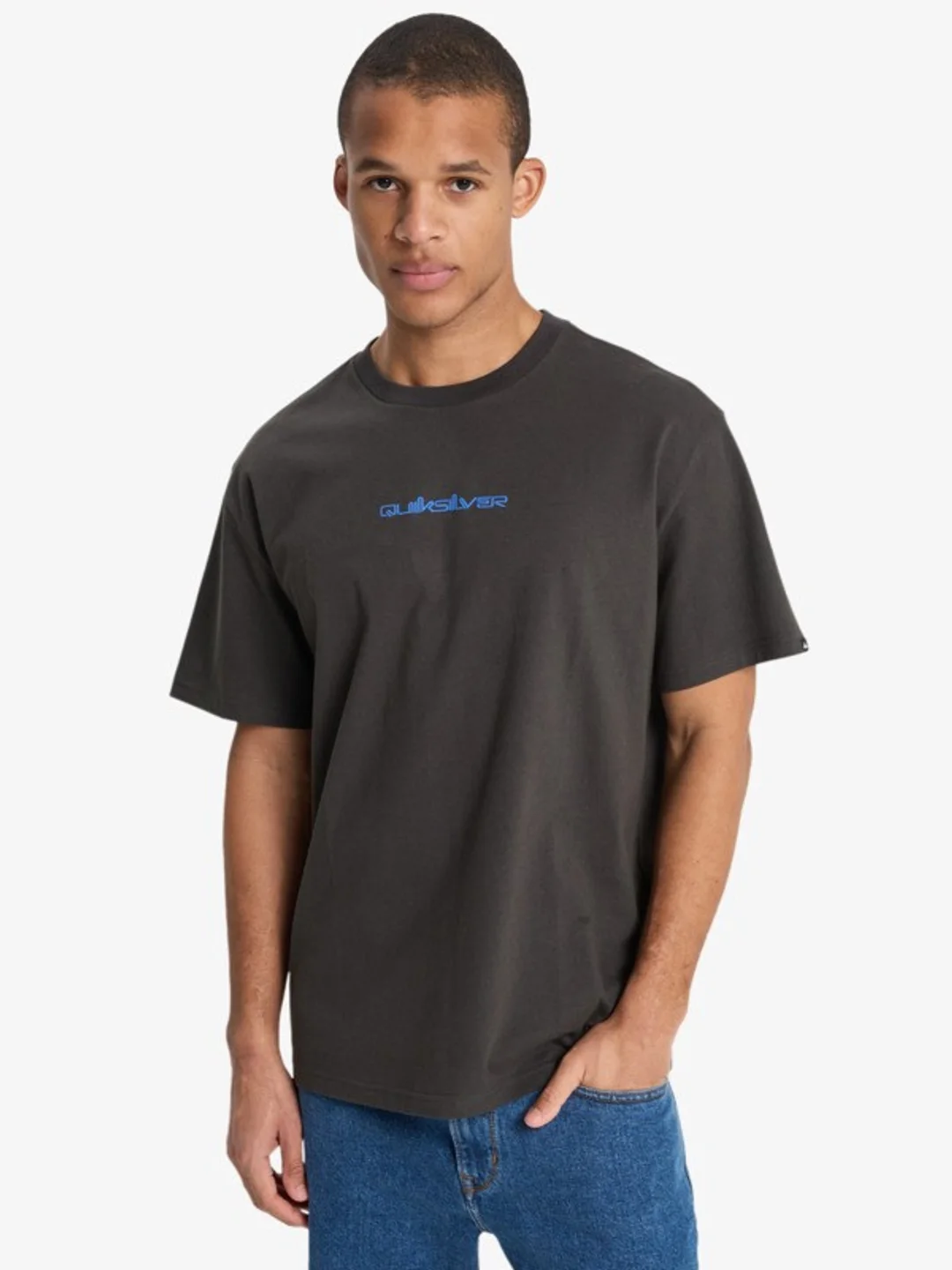 Fractured Wave - T-Shirt à manches courtes pour Homme Noir