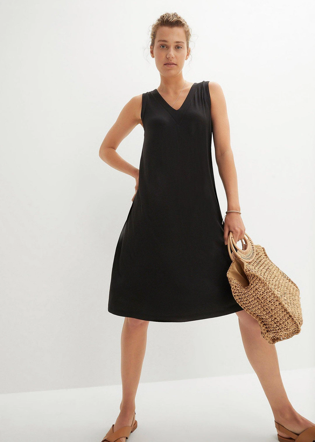 Robe fluide en jersey viscose - 2