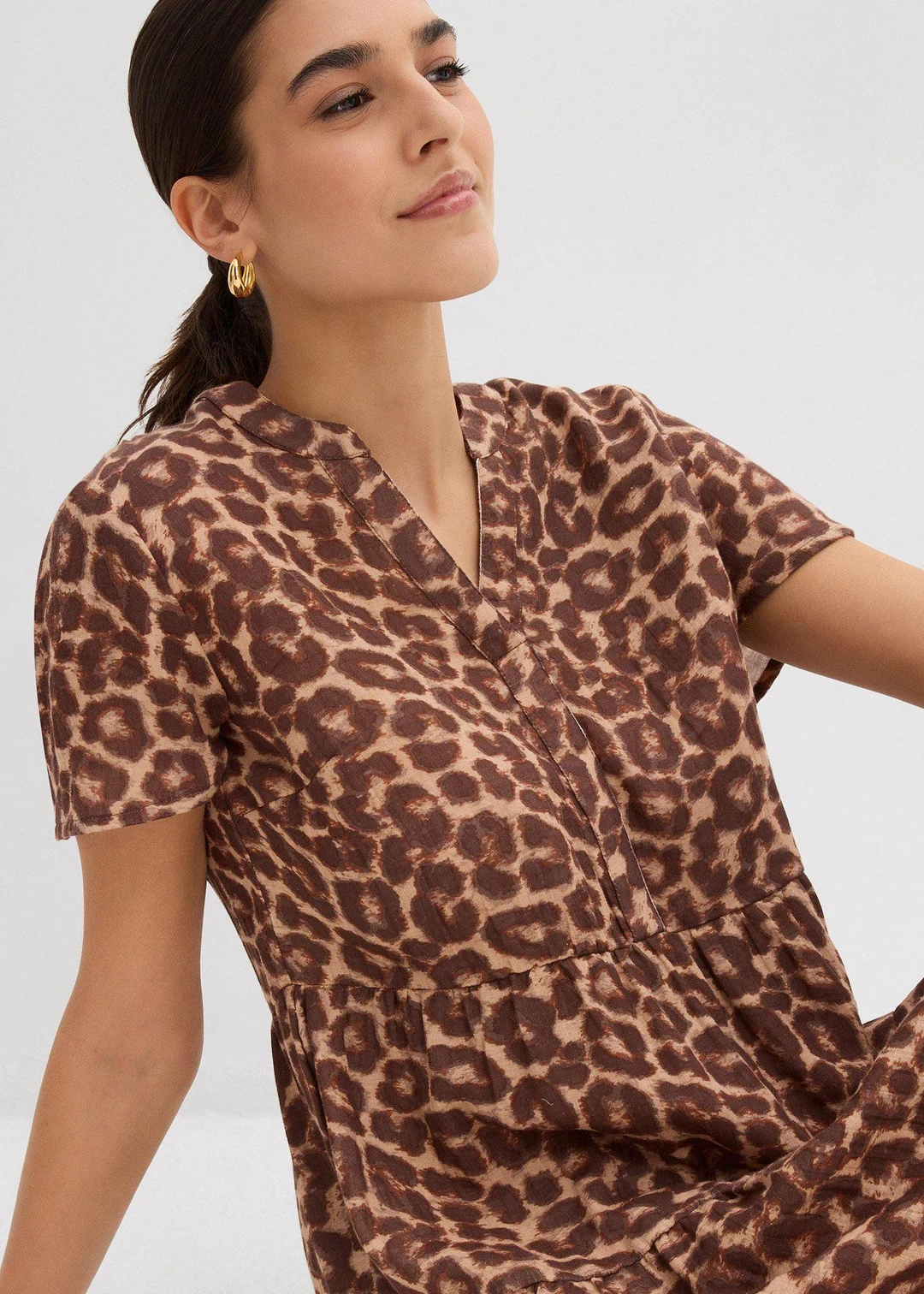 Robe douce en gaze de coton