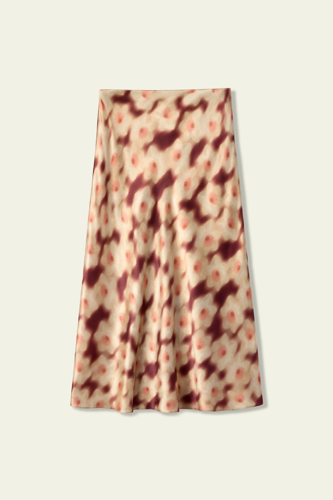 LILYSILK Jupe Midi En Soie Taille Élastique Pour Un Ajustement Flexible Soie De Mûrier Mettant En Valeur La Féminité Daffodil Dream 34