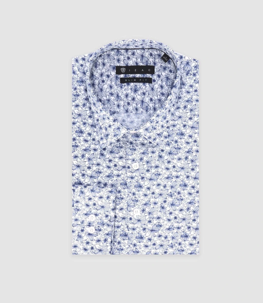 IZAC - Chemise ville bleu ''Tifast013''