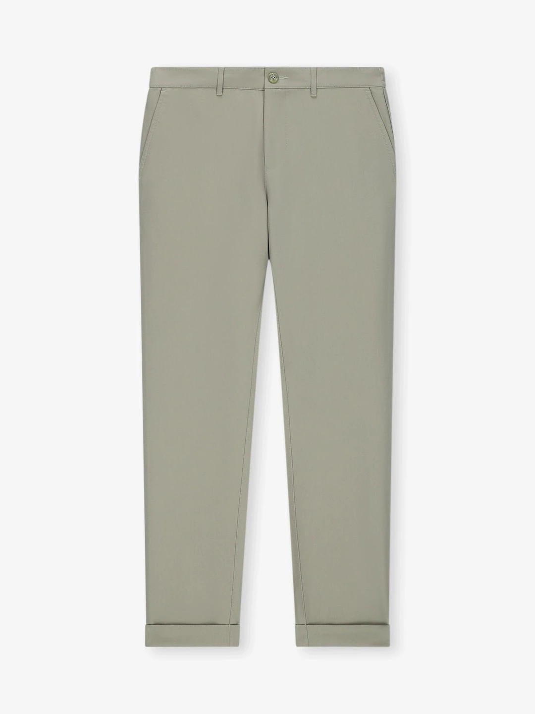IZAC - Pantalon avec taille élastiquée kaki