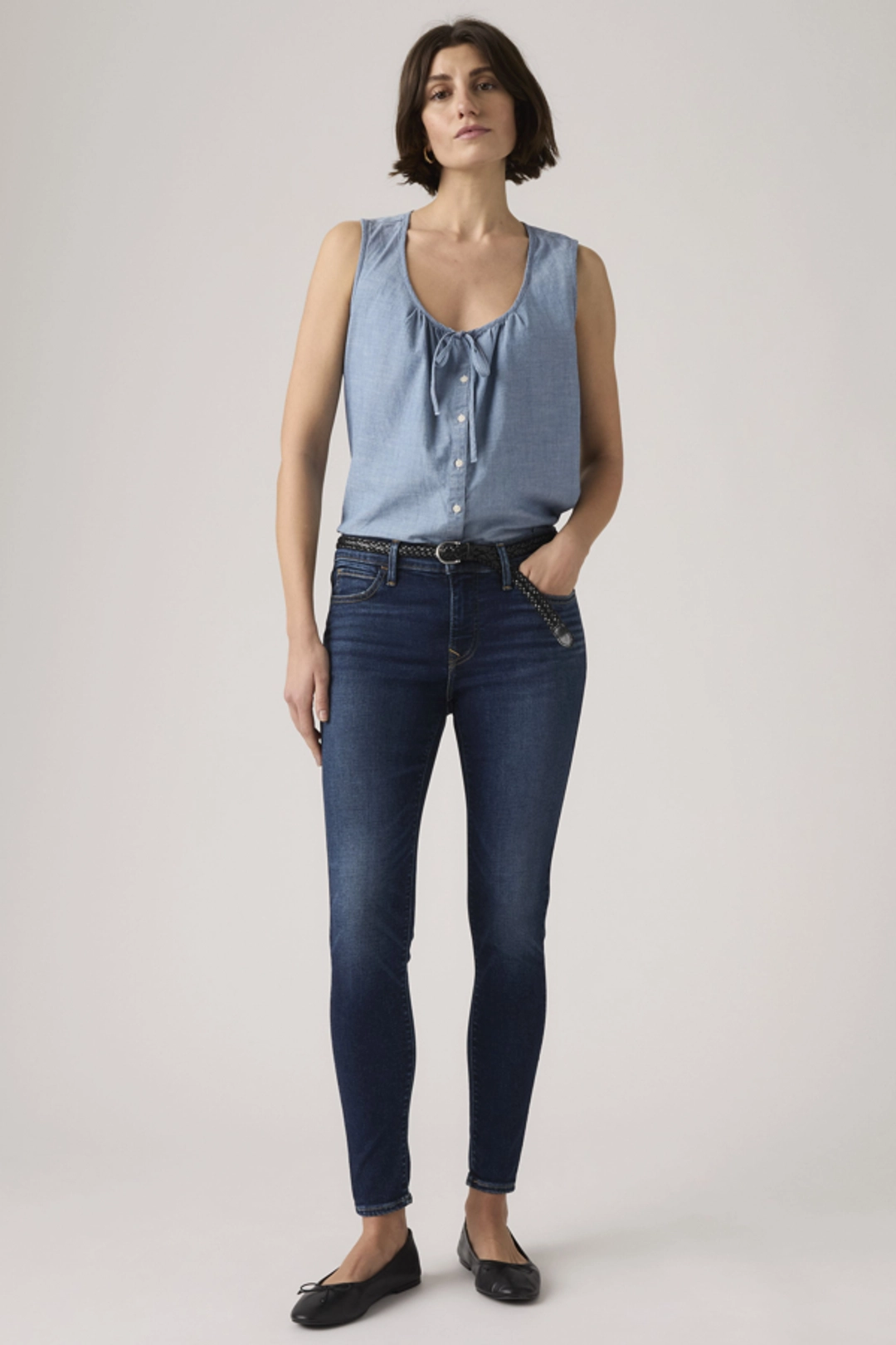 Levi's 710 Super Skinny Jeans - Femme - Noir / Secluded Echo - 31X30