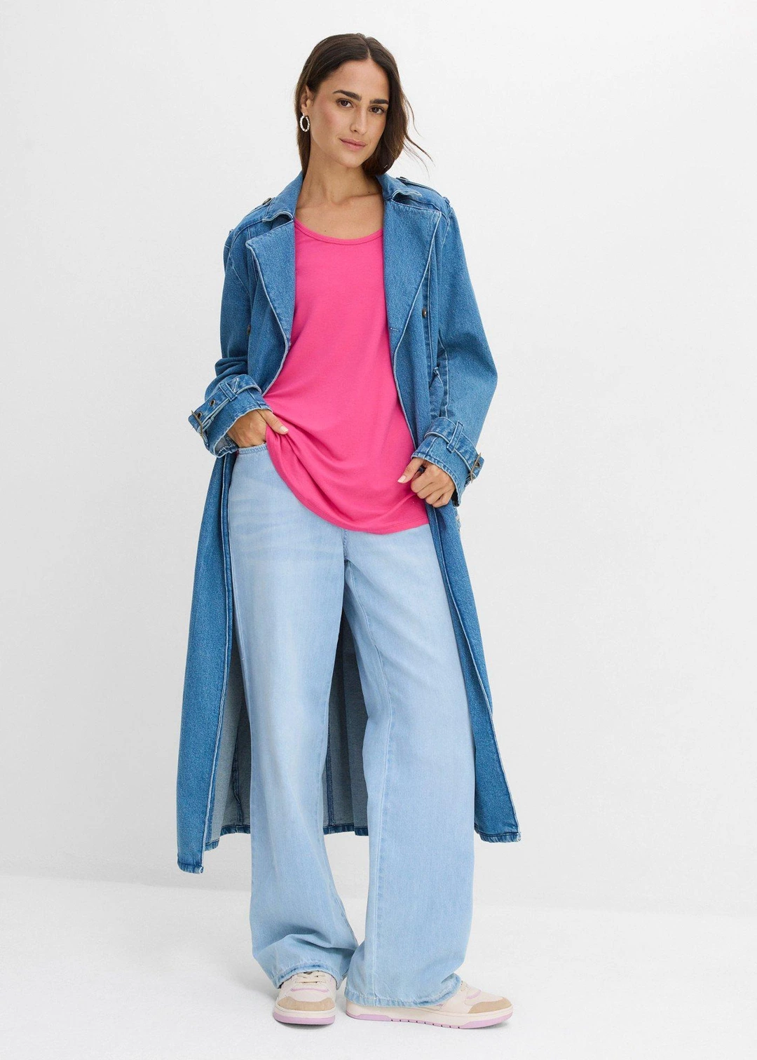 T-shirt doux en viscose extensible - 2