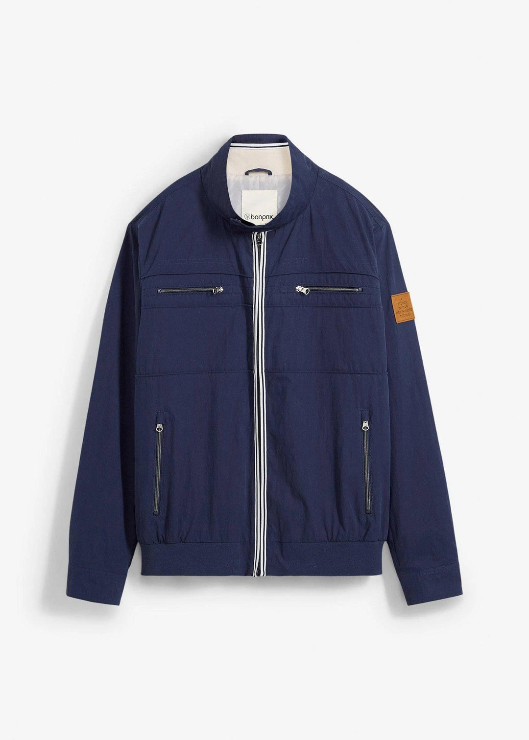 Blouson de mi-saison à col montant