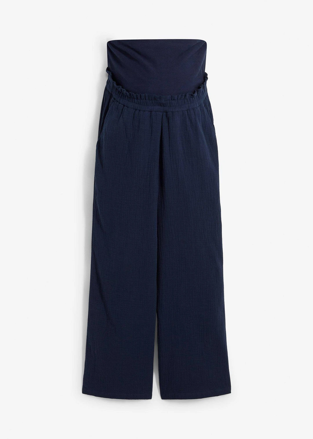 Pantalon de grossesse 100% gaze de coton, loose