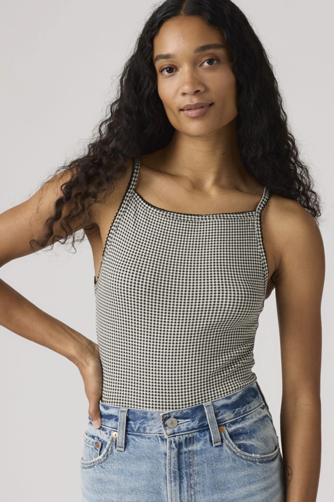 Levi's Dry Goods Débardeur Apron - Femme - Beige / Taupe Gray Heather Pointelle - XS