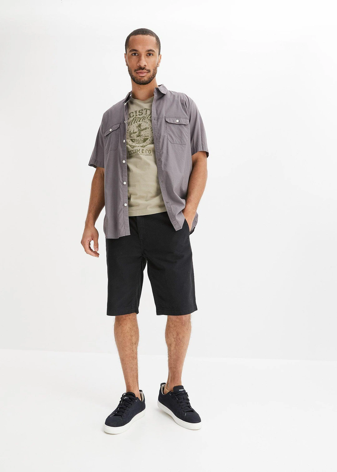 Bermuda chino 100% coton, regular - 2