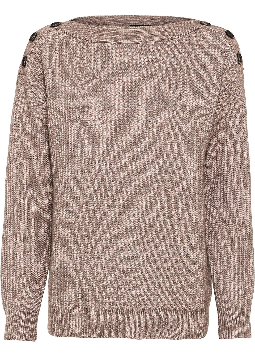 Pull oversize à boutons