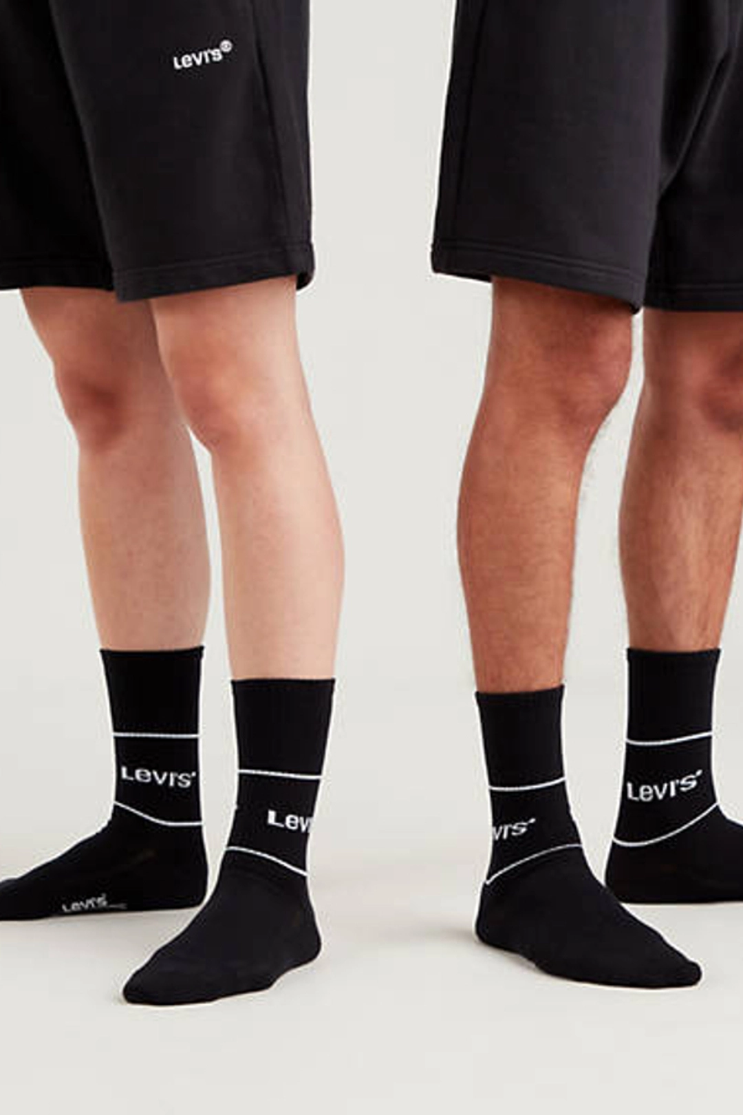 Levi's Chaussettes Basses En Coton Recyclé Logo Batwing Lot De 3 - Homme - Blanc / White - 43