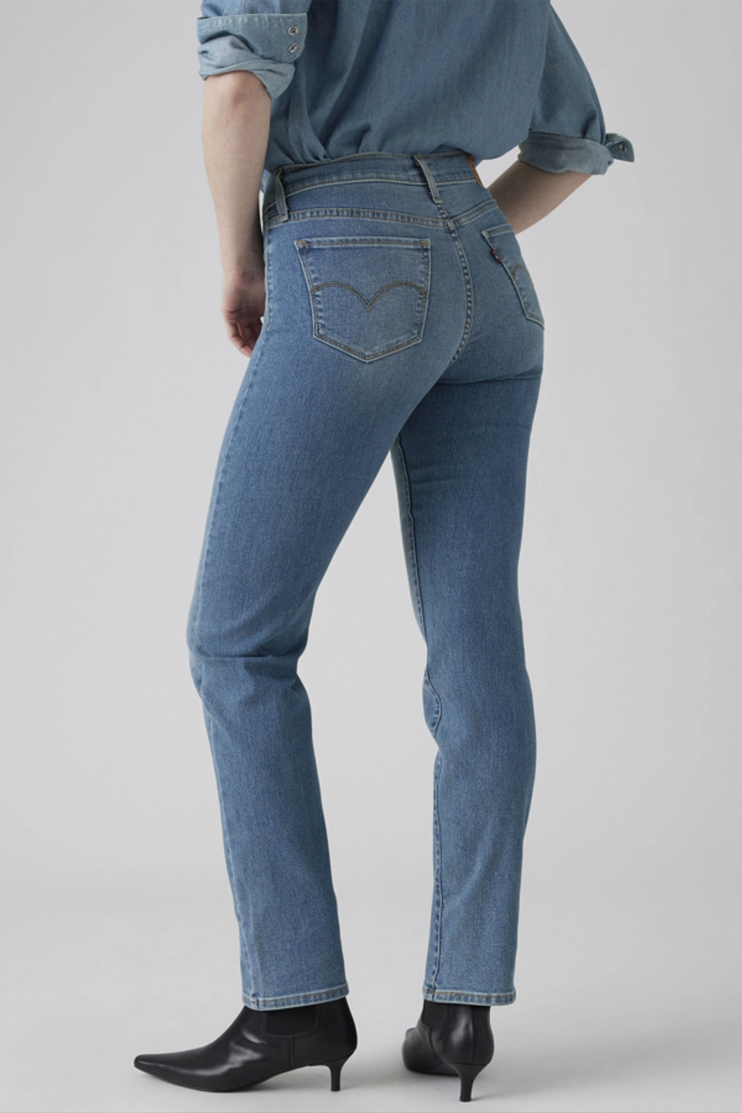 Levi's Jean 314 Galbant Straight - Femme - Bleu / Eternal Indigo Drk Tint - 33X32 - 2