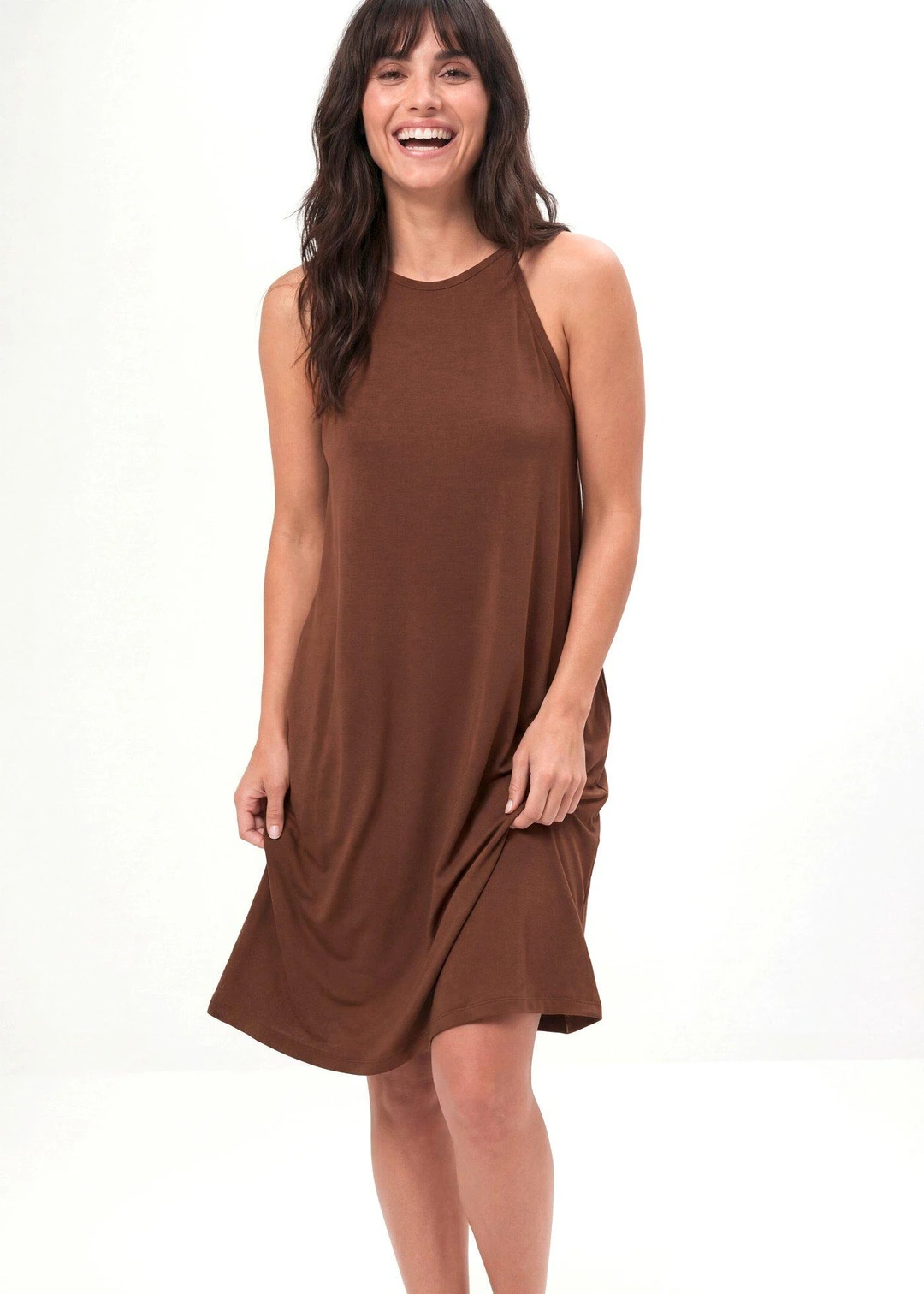 Robe fluide en jersey lyocell extensible - 2