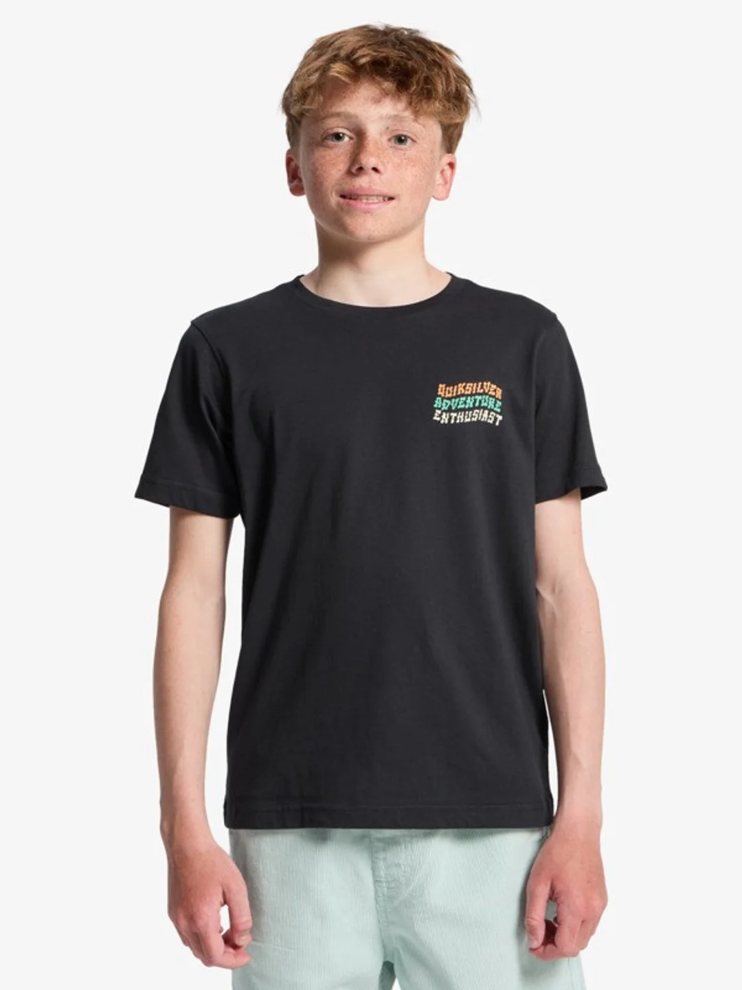 Cosmic Character - T-Shirt à manches courtes pour Garçon 8-16 ans Noir