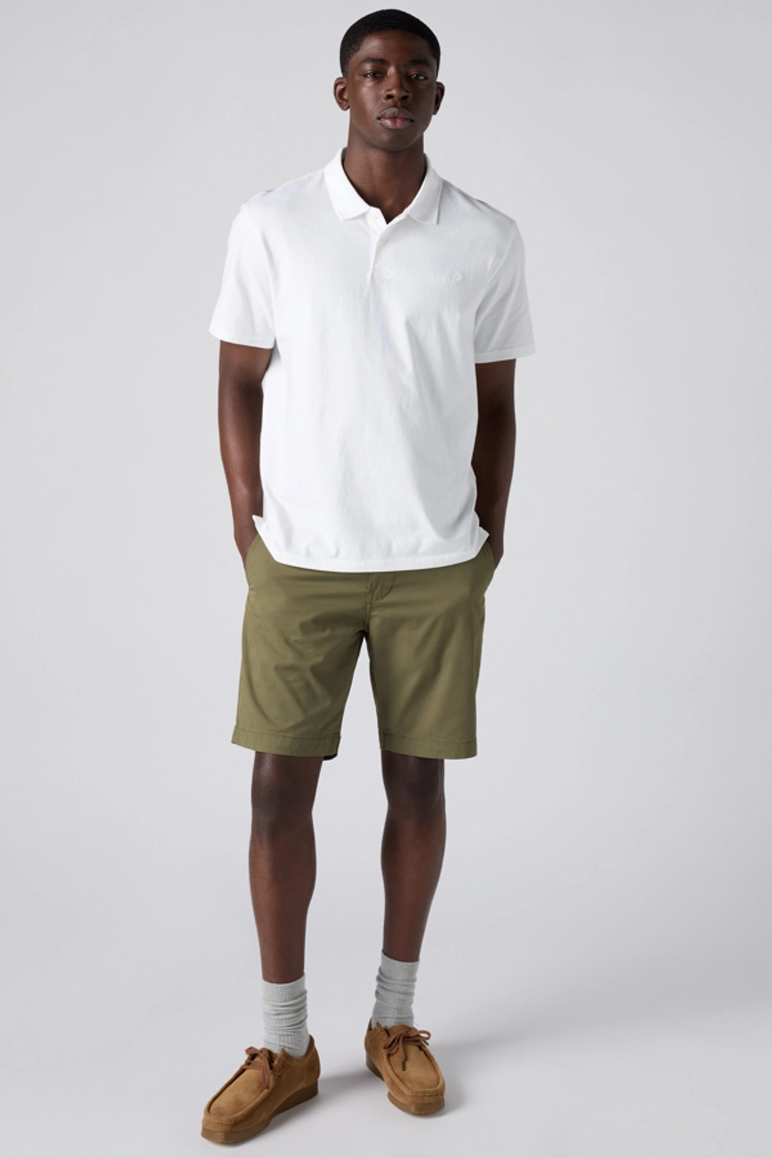 Short Fuselé Levi's XX Chino - Homme - Bleu / Baltic Navy - 38X9