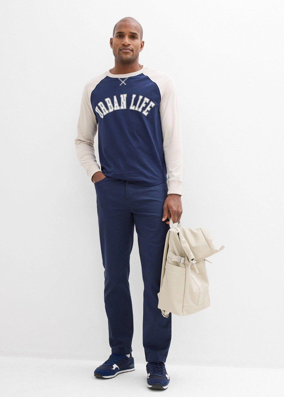 Pantalon droit et extensible, coupe classique - 2