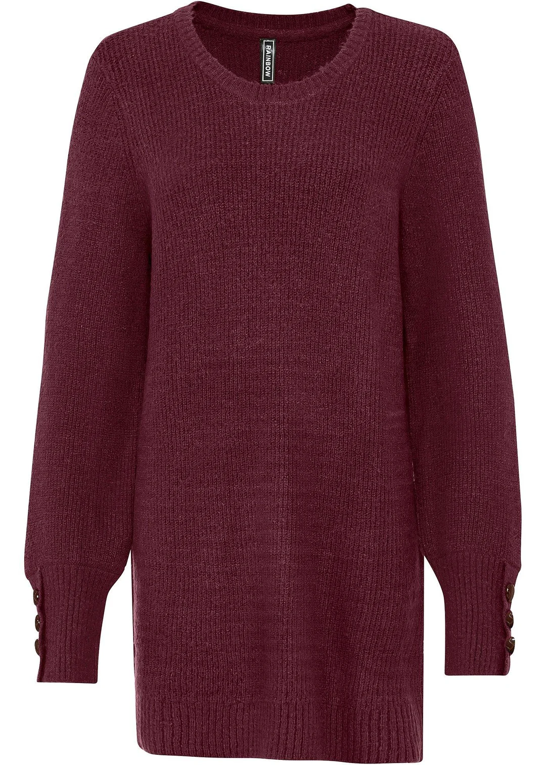 Pull long à boutons