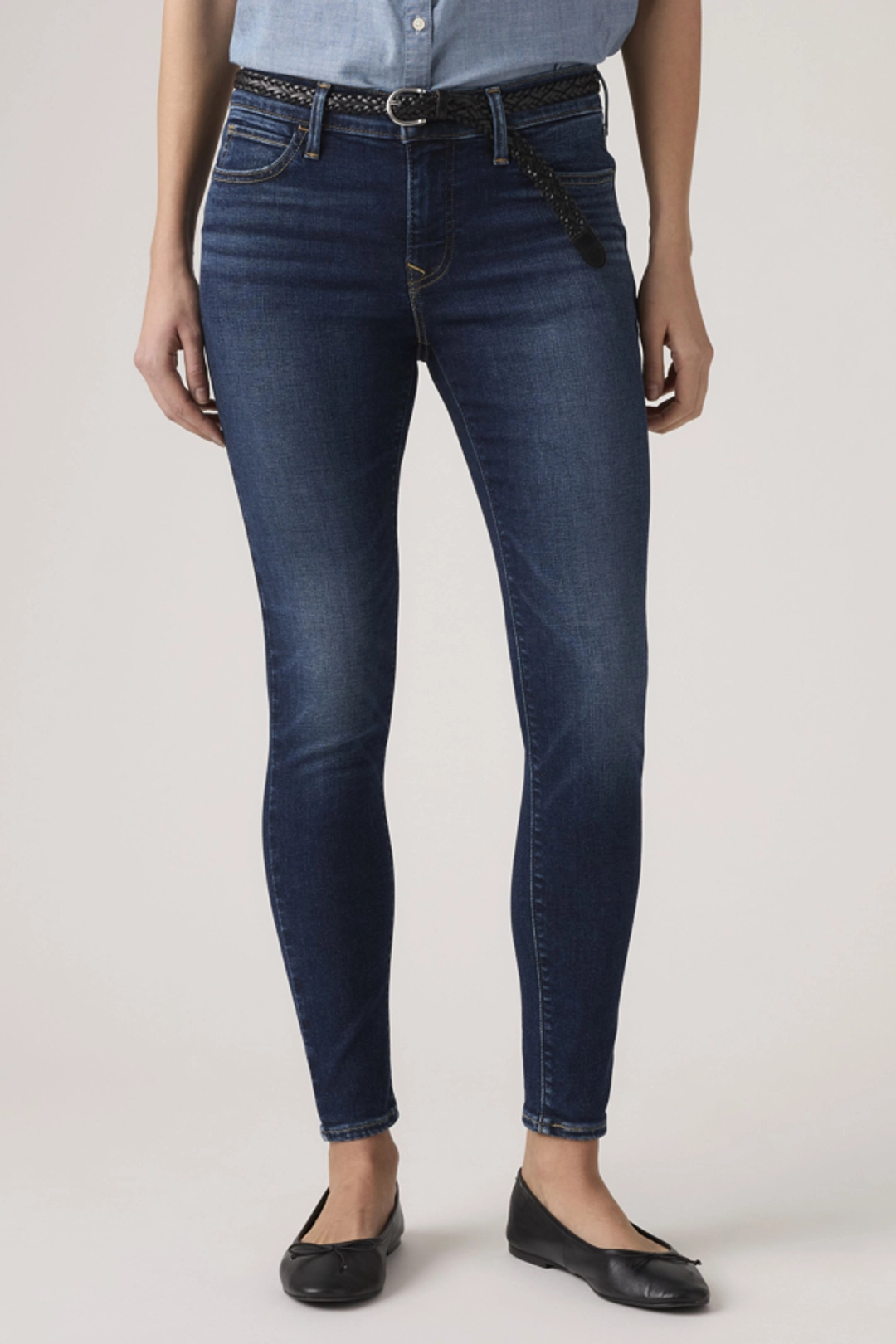 Levi's 710 Super Skinny Jeans - Femme - Noir / Secluded Echo - 31X30 - 2