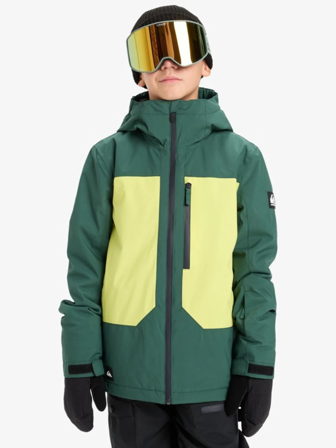 Ambition 20K - Veste de snow technique pour Garçon 8-16 ans Noir
