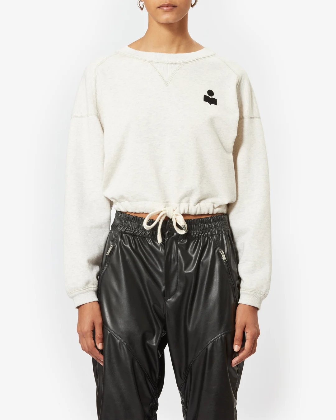 Sweatshirt Margo - Femme - Écru - Taille 40 - Marant Étoile - 5