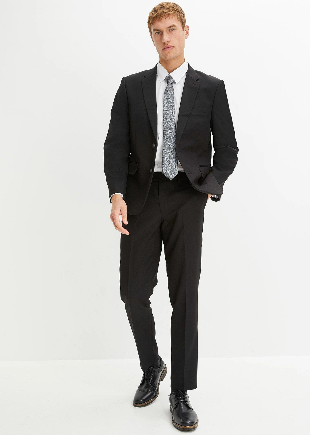 Costume 4 pièces slim avec chemise et cravate - 2