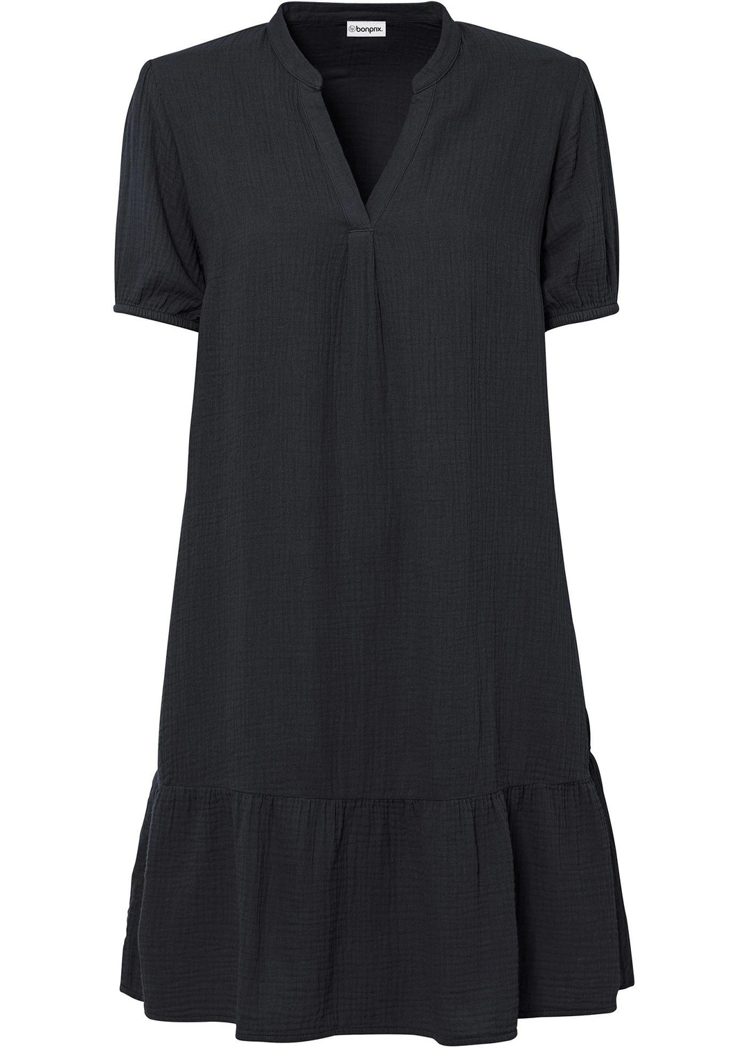 Robe courte en gaze de coton