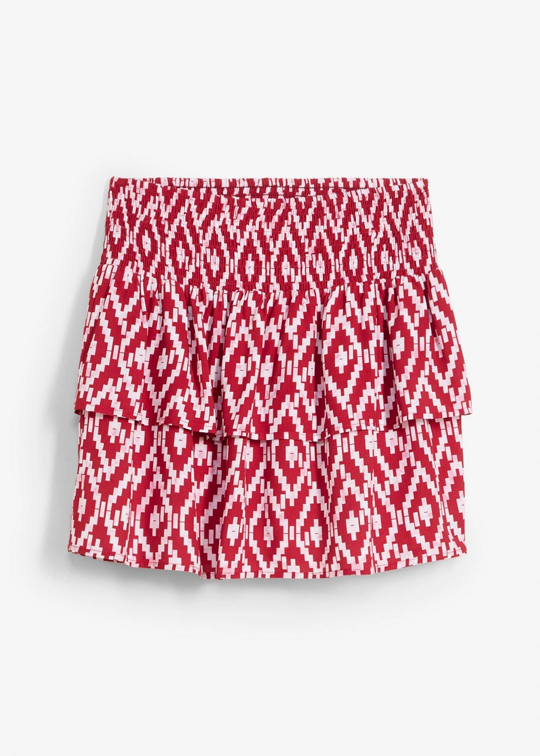 Mini-jupe en viscose fluide