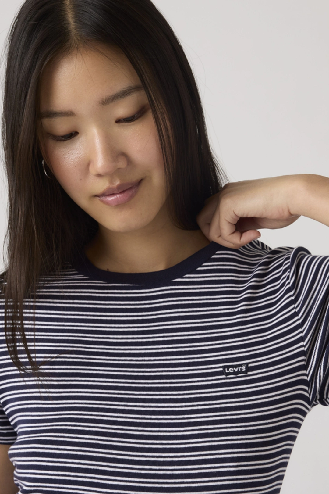 Levi's T Shirt Essential Housemark - Femme - Blanc / White + - XS - 2