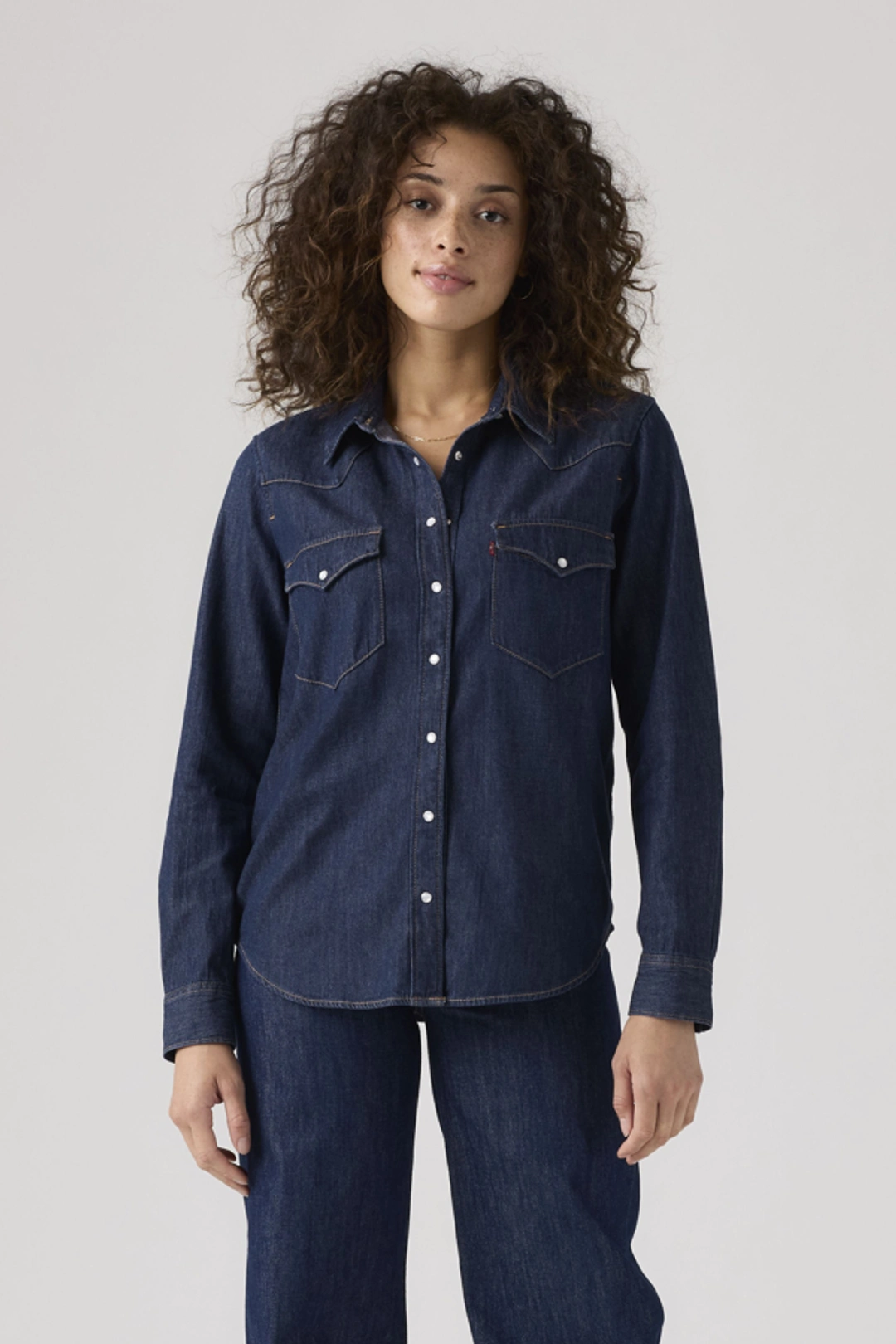 Levi's Chemise Western Ultimate - Femme - Bleu / Mighty Fine - XS - 2