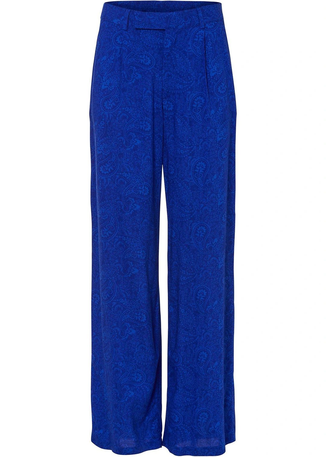 Pantalon palazzo en viscose fluide