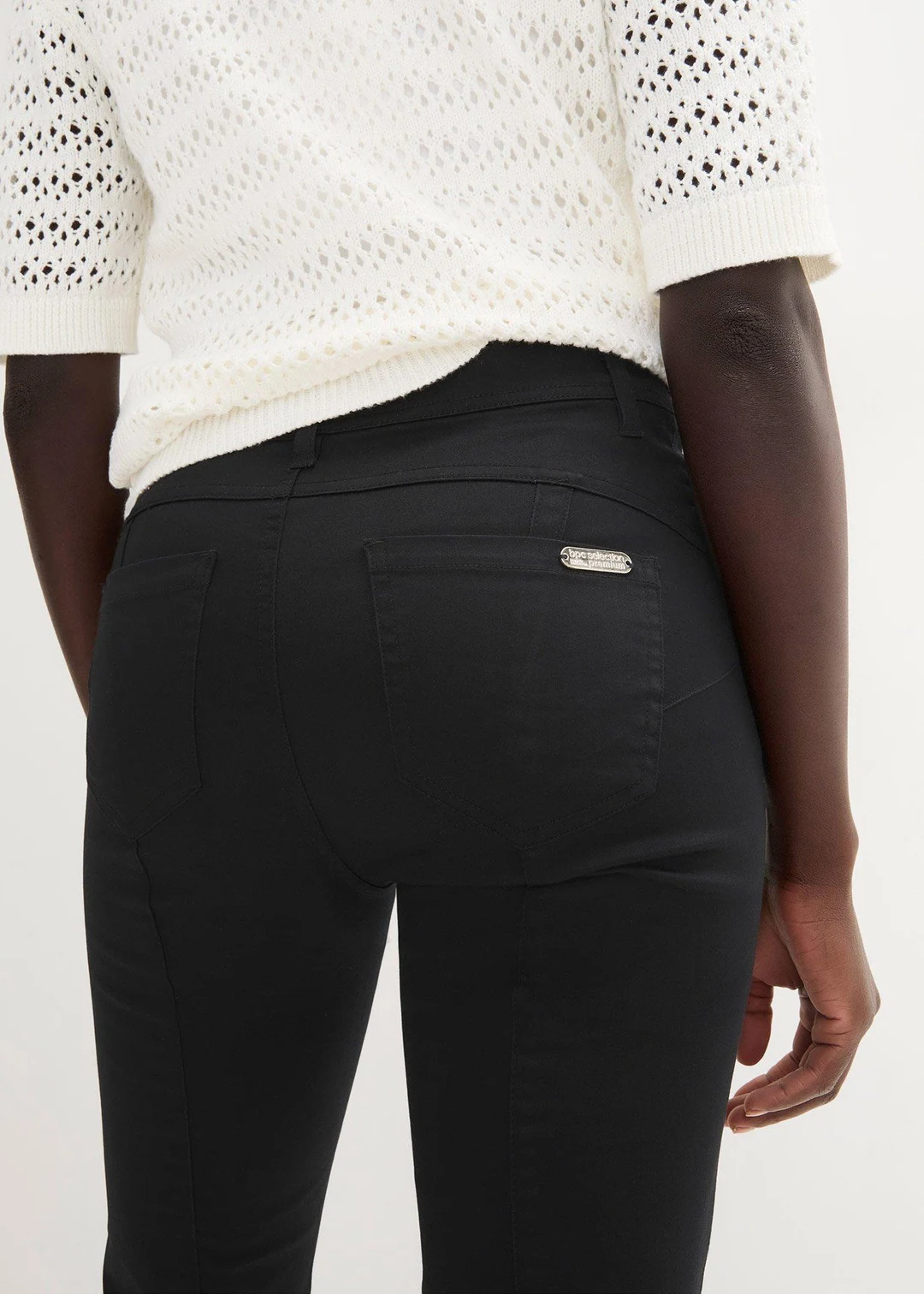 Pantalon en coton extensible - 3