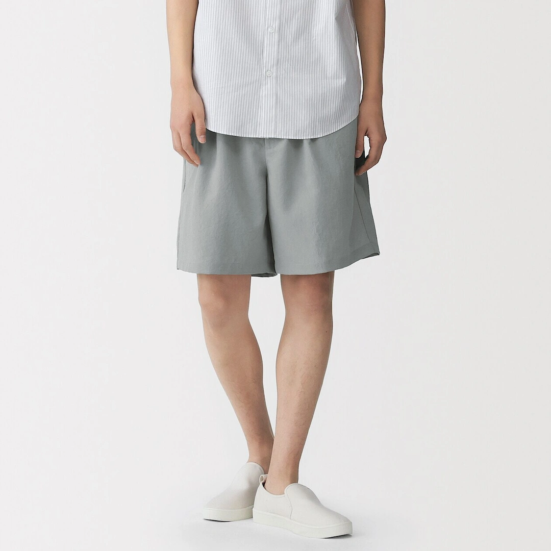 Short respirant en tissu recyclé pour homme