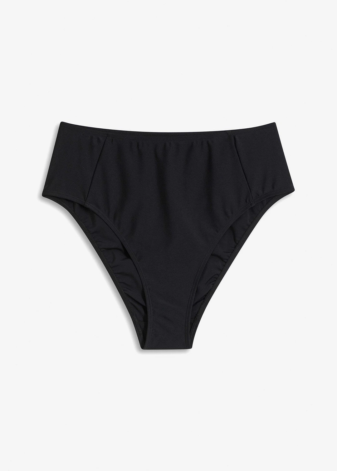 Bas de bikini taille haute, échancré