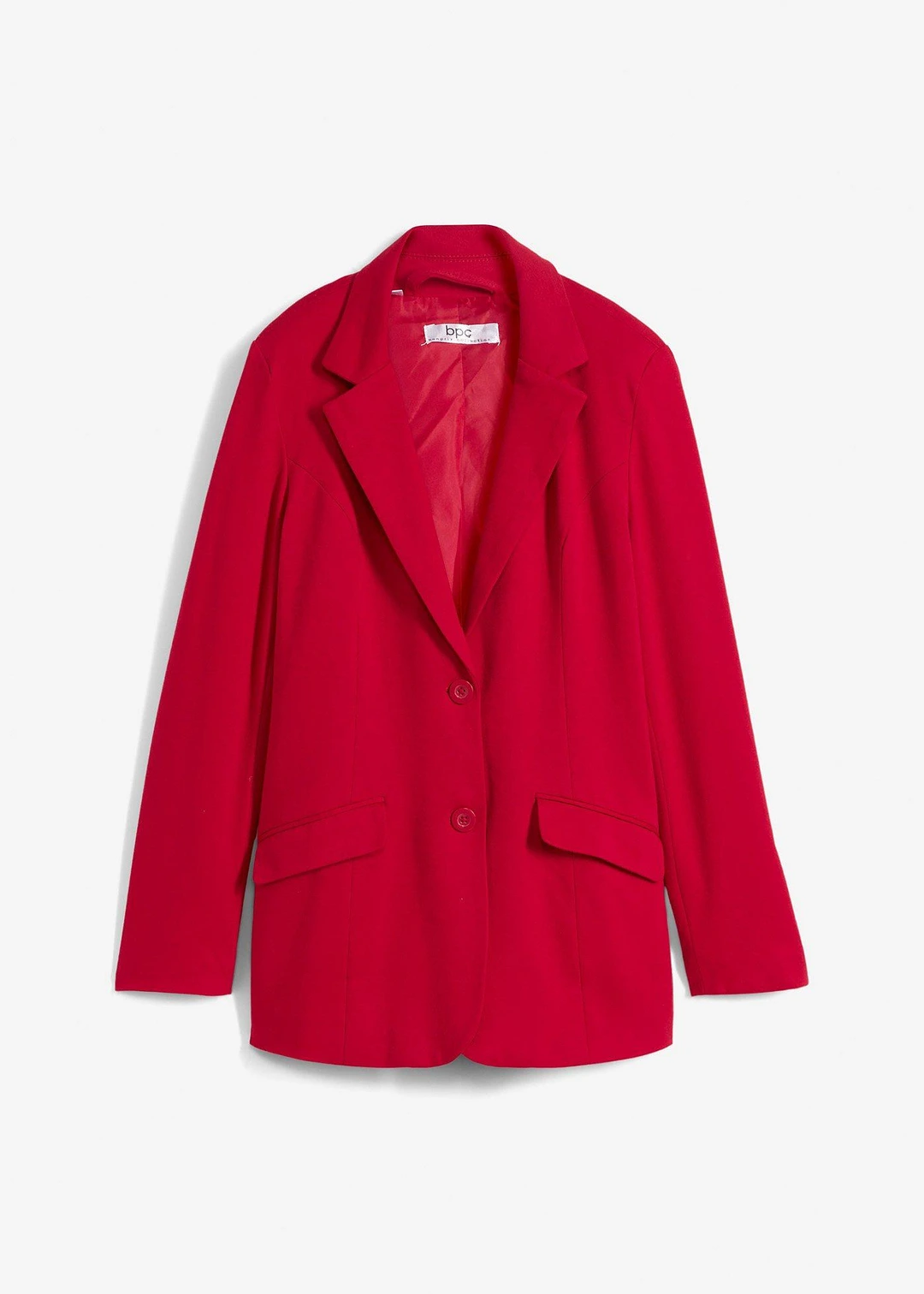 Blazer long en jersey coton