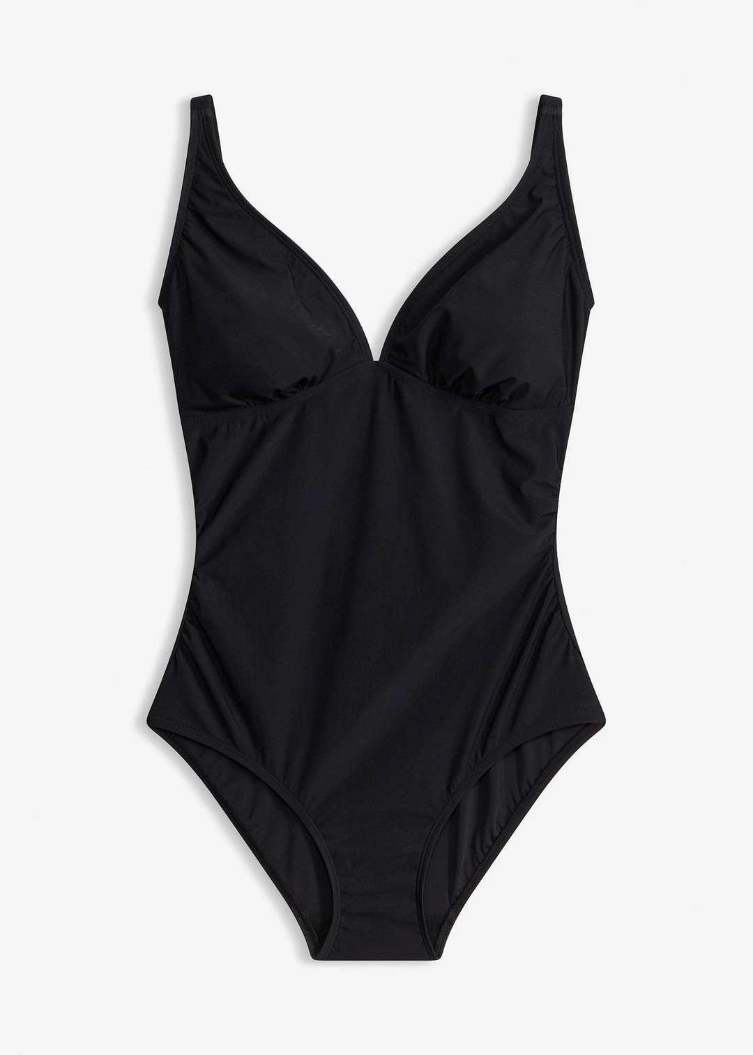 Maillot 1 pièce sculptant à encolure V, maintien léger