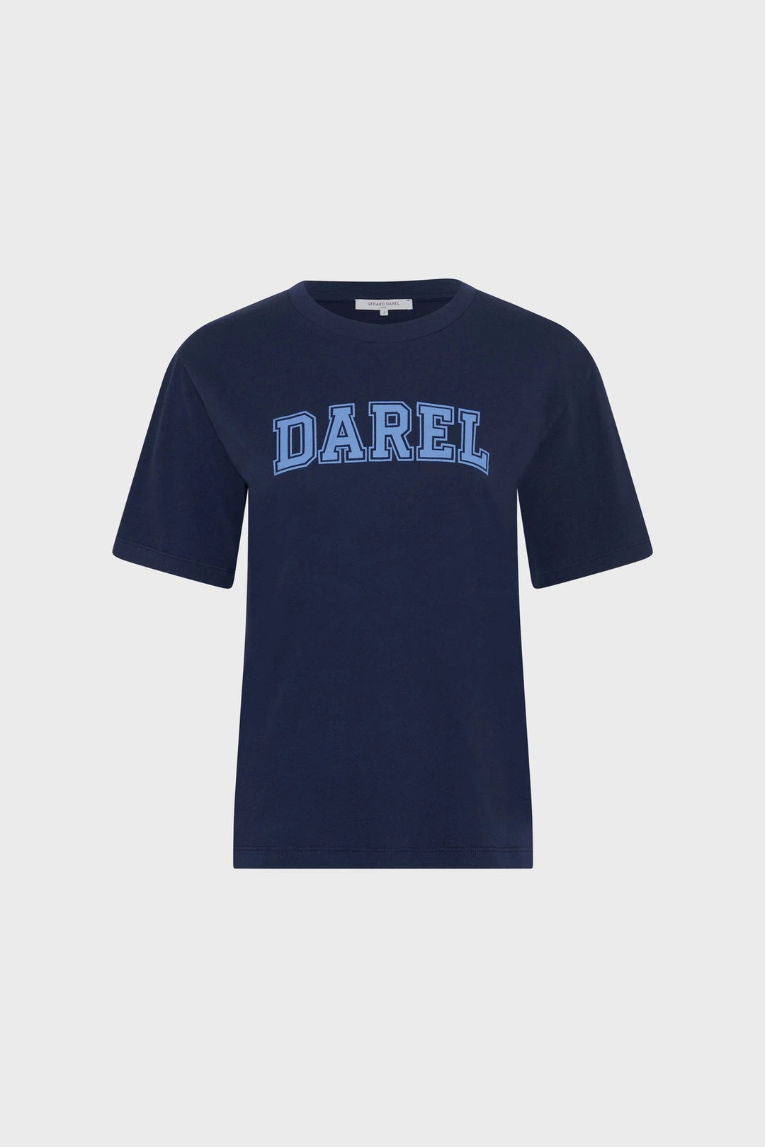 T-shirt en coton à inscription - MELLY - Marine - 5