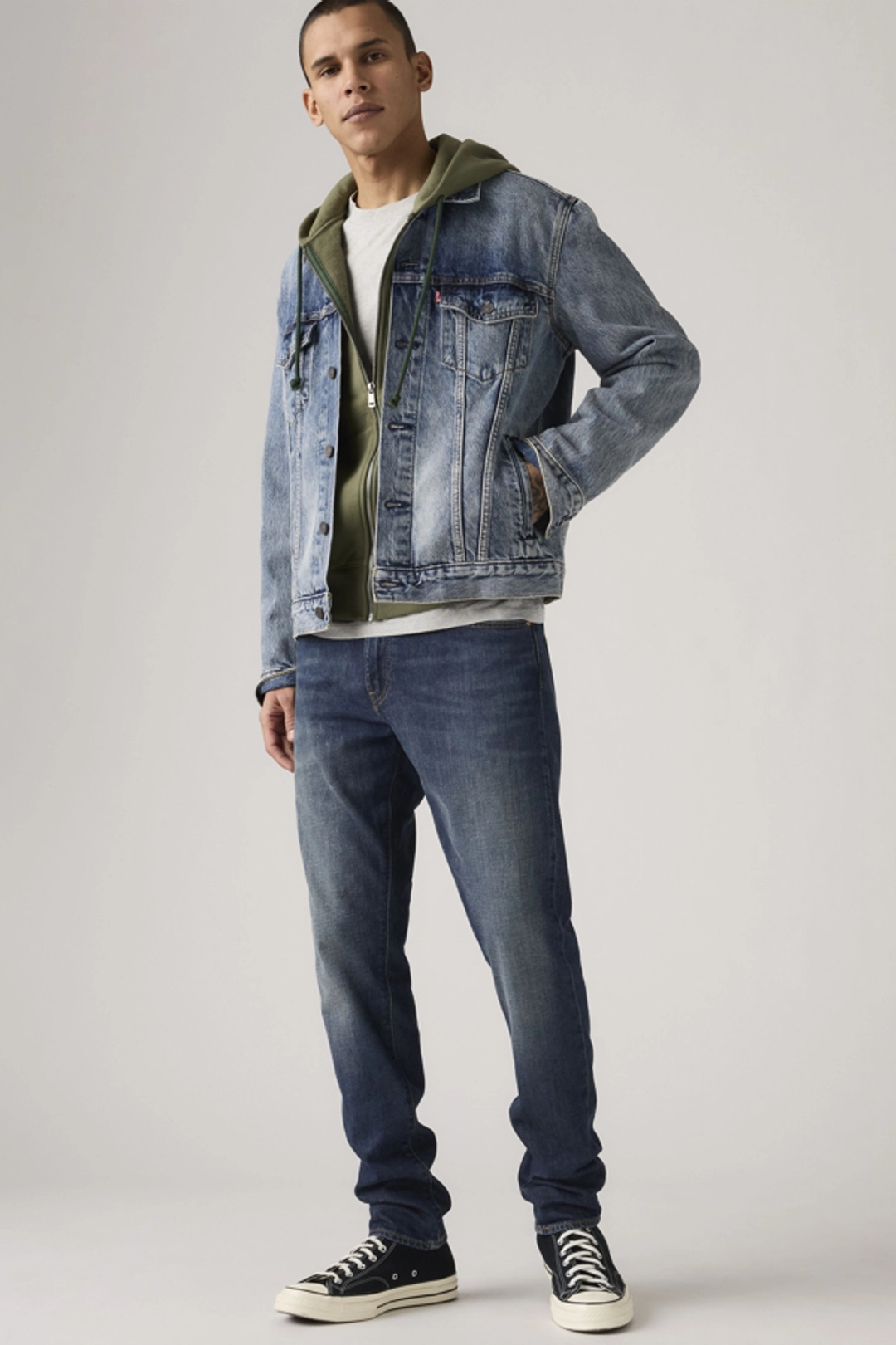 Levi's Jean 512 Slim Taper - Homme - Noir / Sta-Dark Black - 38X32