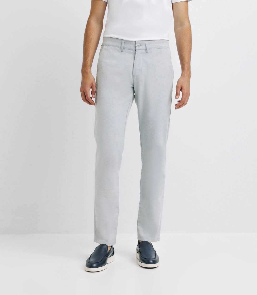 IZAC - Pantalon slack bleu