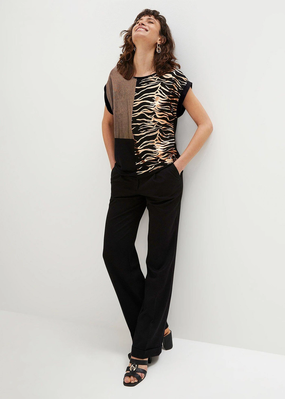 T-shirt style patchwork