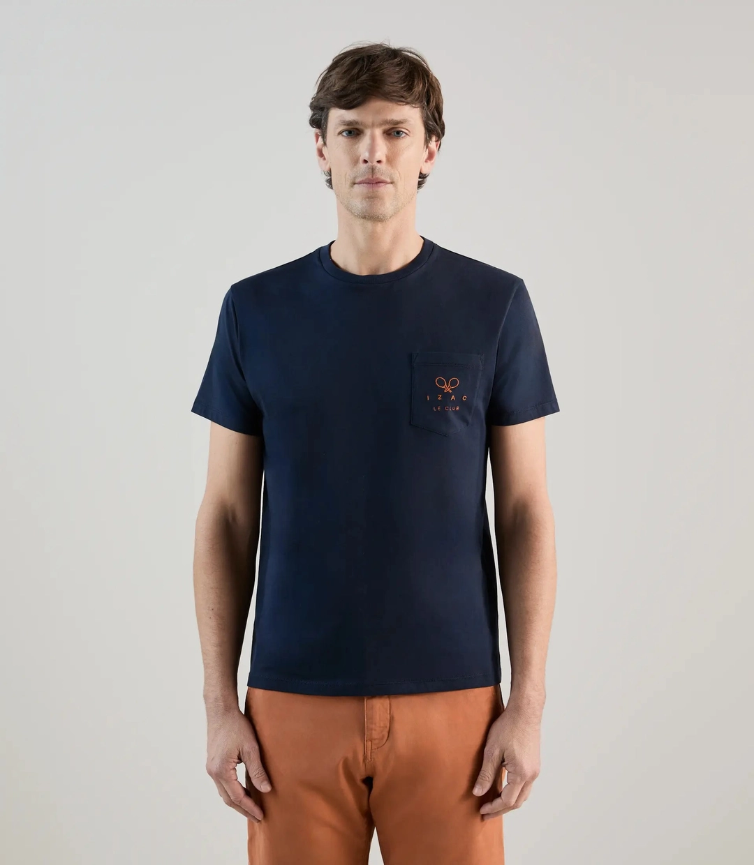 IZAC - T-shirt avec print marine