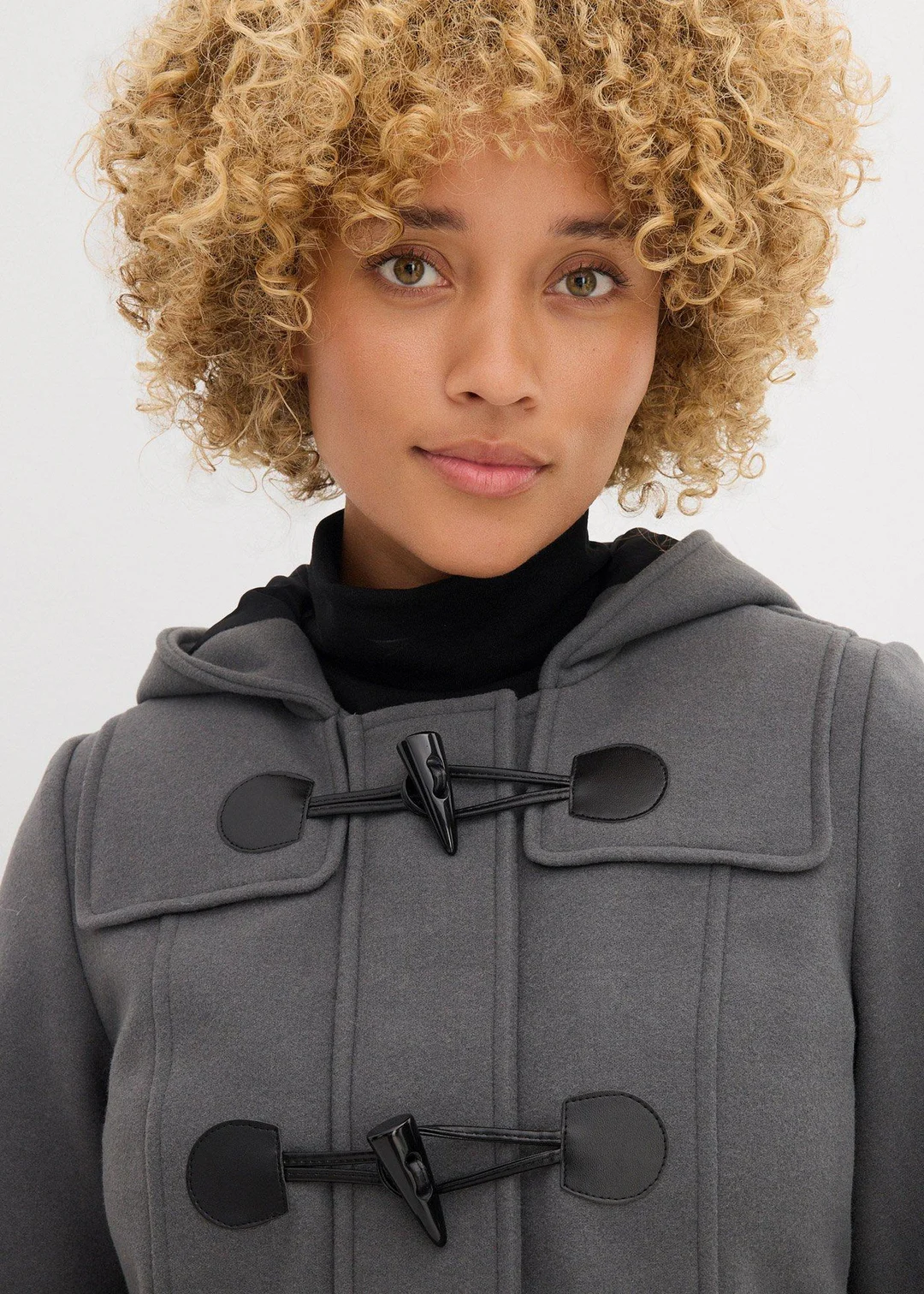 Duffle-coat aspect laine - 3