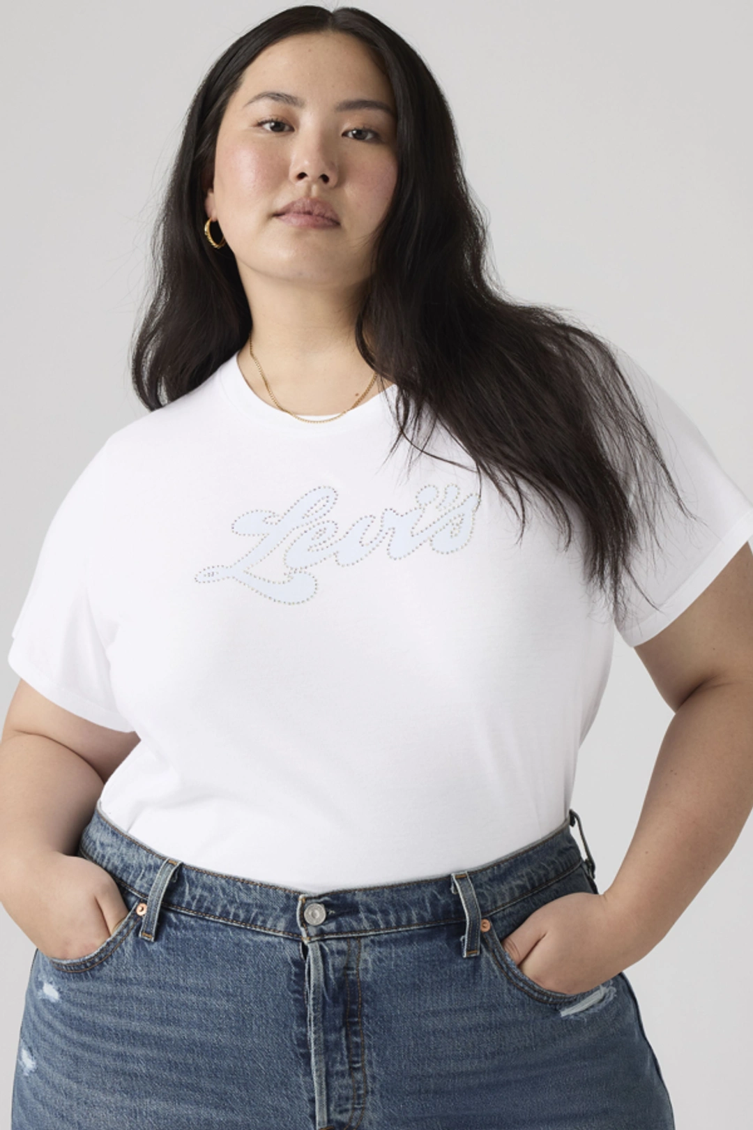 Levi's T Shirt (Plus) - Femme - Noir / Stonewashed Black - 4X