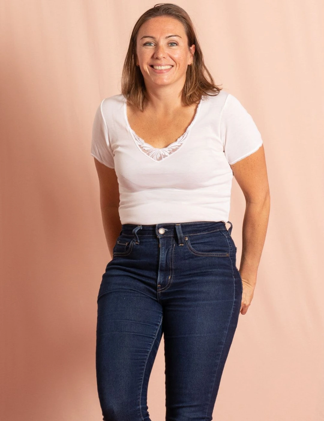 T-shirt thermique - Extra Chaud - Blanc - Femme - Lemahieu