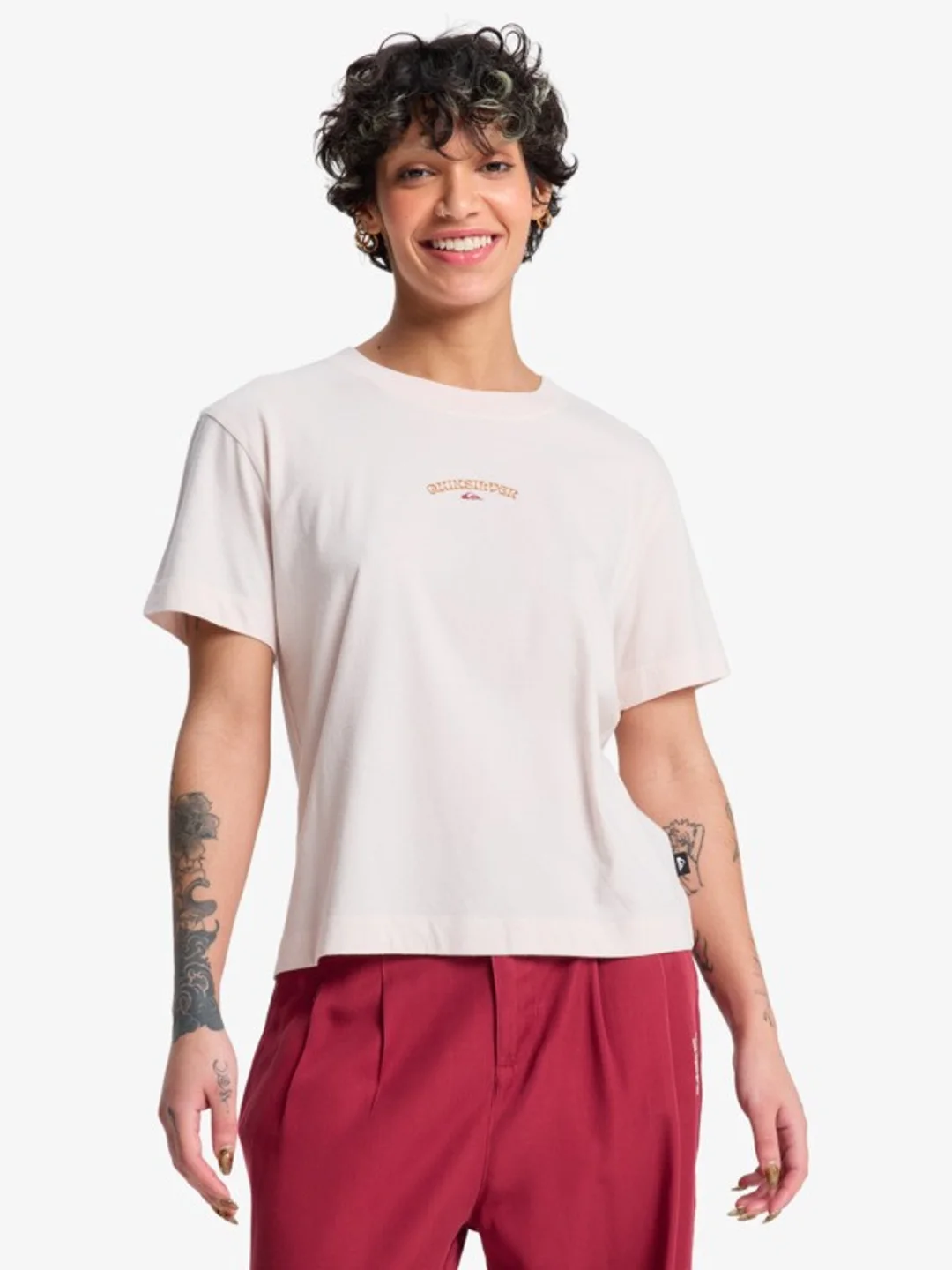 Standard - T-Shirt à manches courtes pour Femme Violet