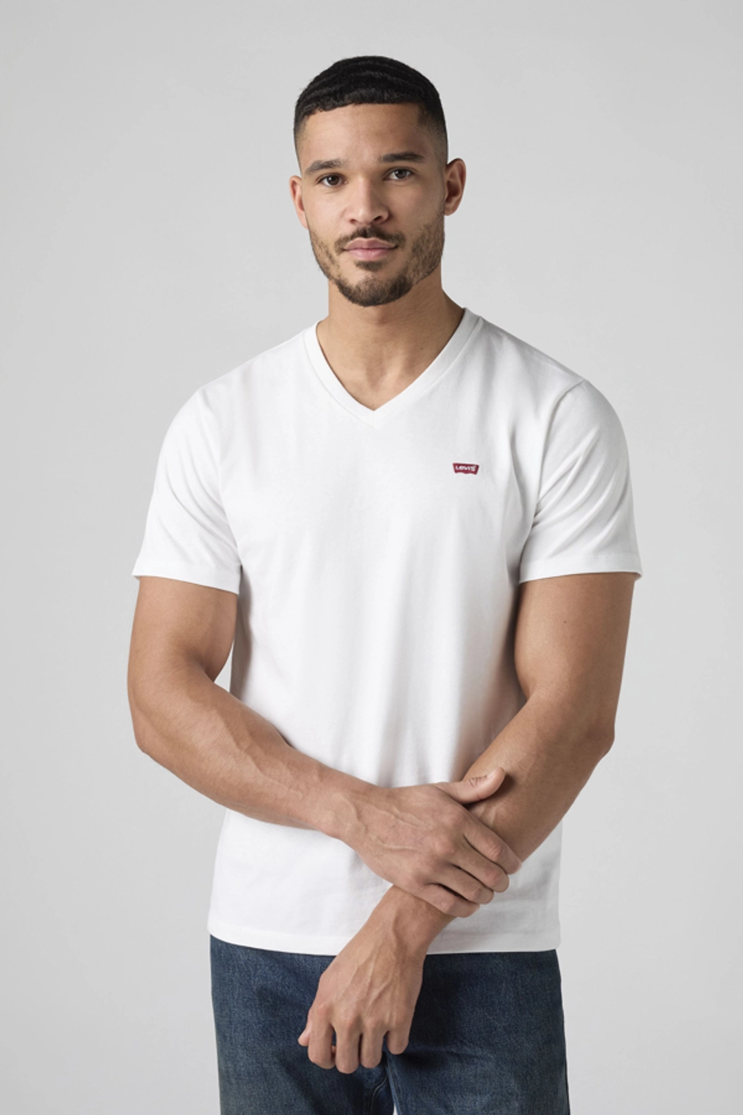 Levi's T Shirt Housemark Original - Homme - Bleu / Blue - 2XL