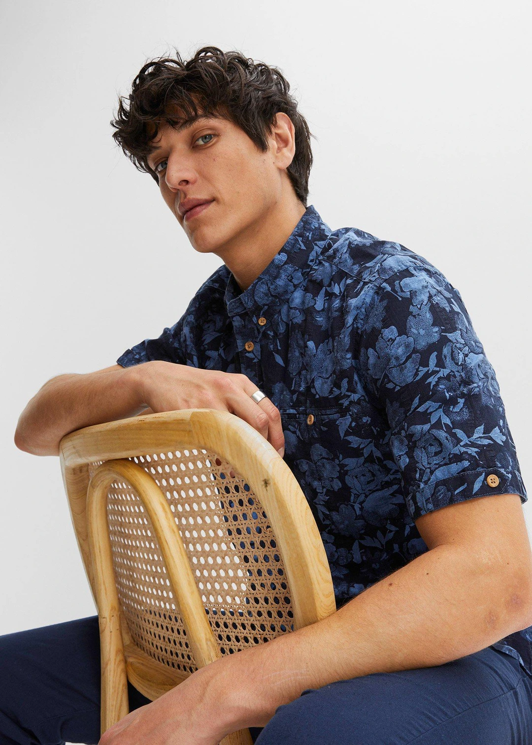 Chemise manches courtes en seersucker - 3