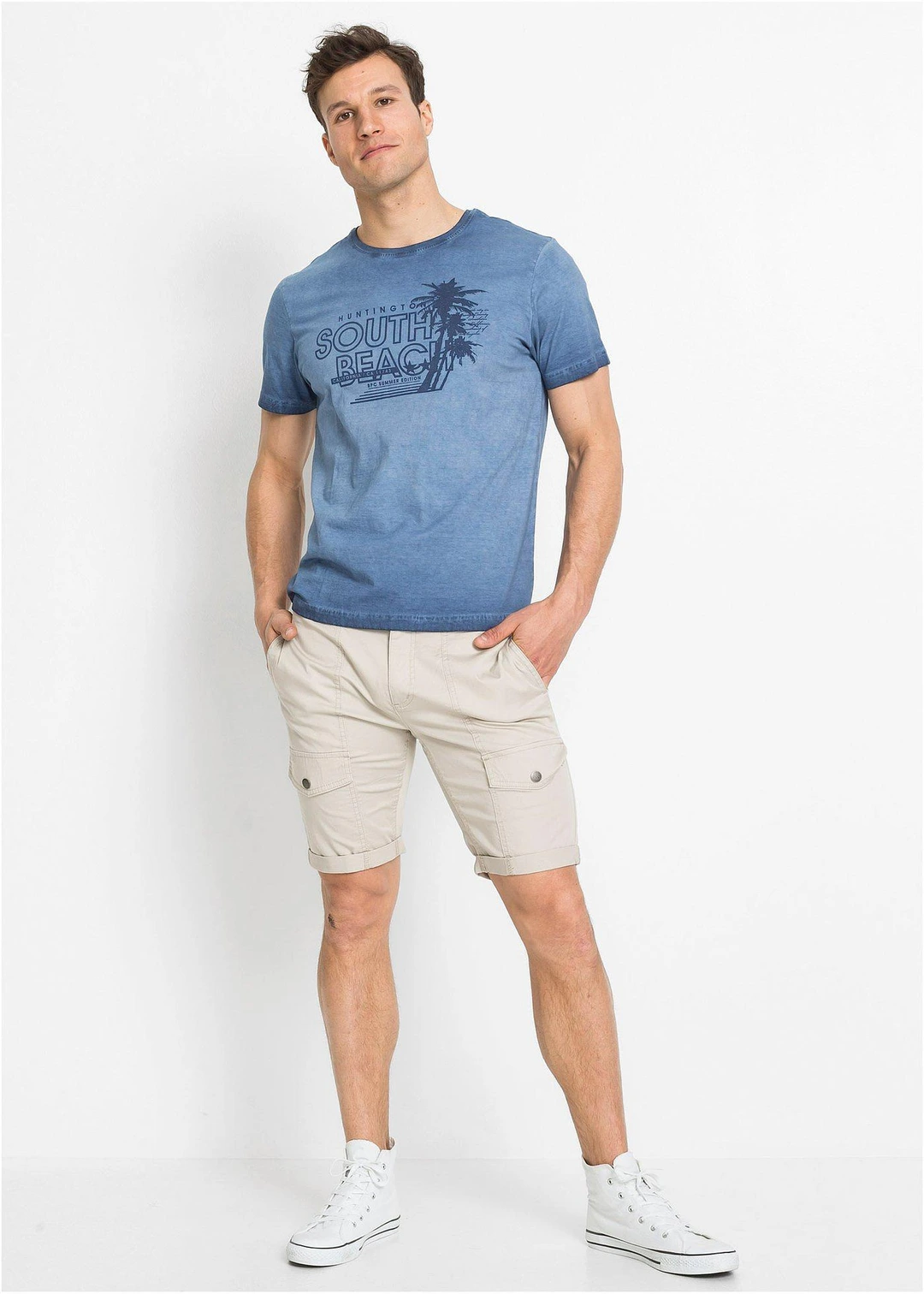 T-shirt aspect délavé 100% coton - 2