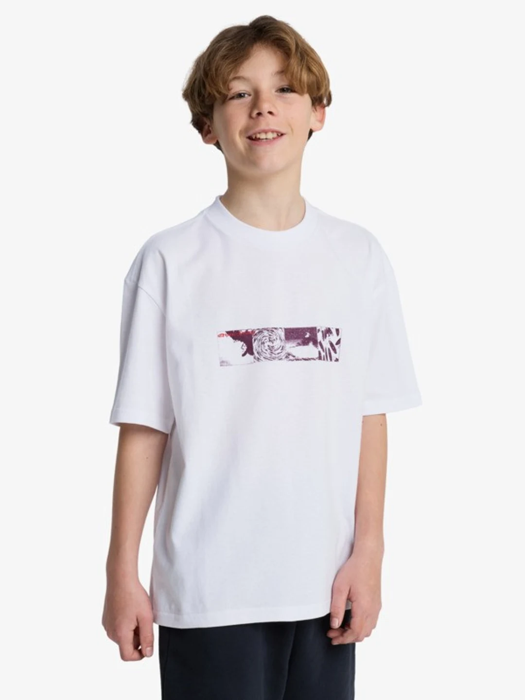 Mercury Vortex - T-Shirt à manches courtes pour Garçon 8-16 ans Blanc