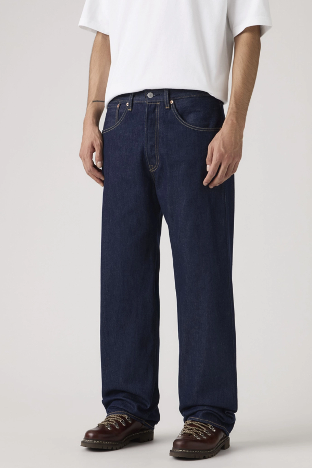Levi's Jean 501 Loose - Homme - Noir / Big Wheels - 40X32 - 2