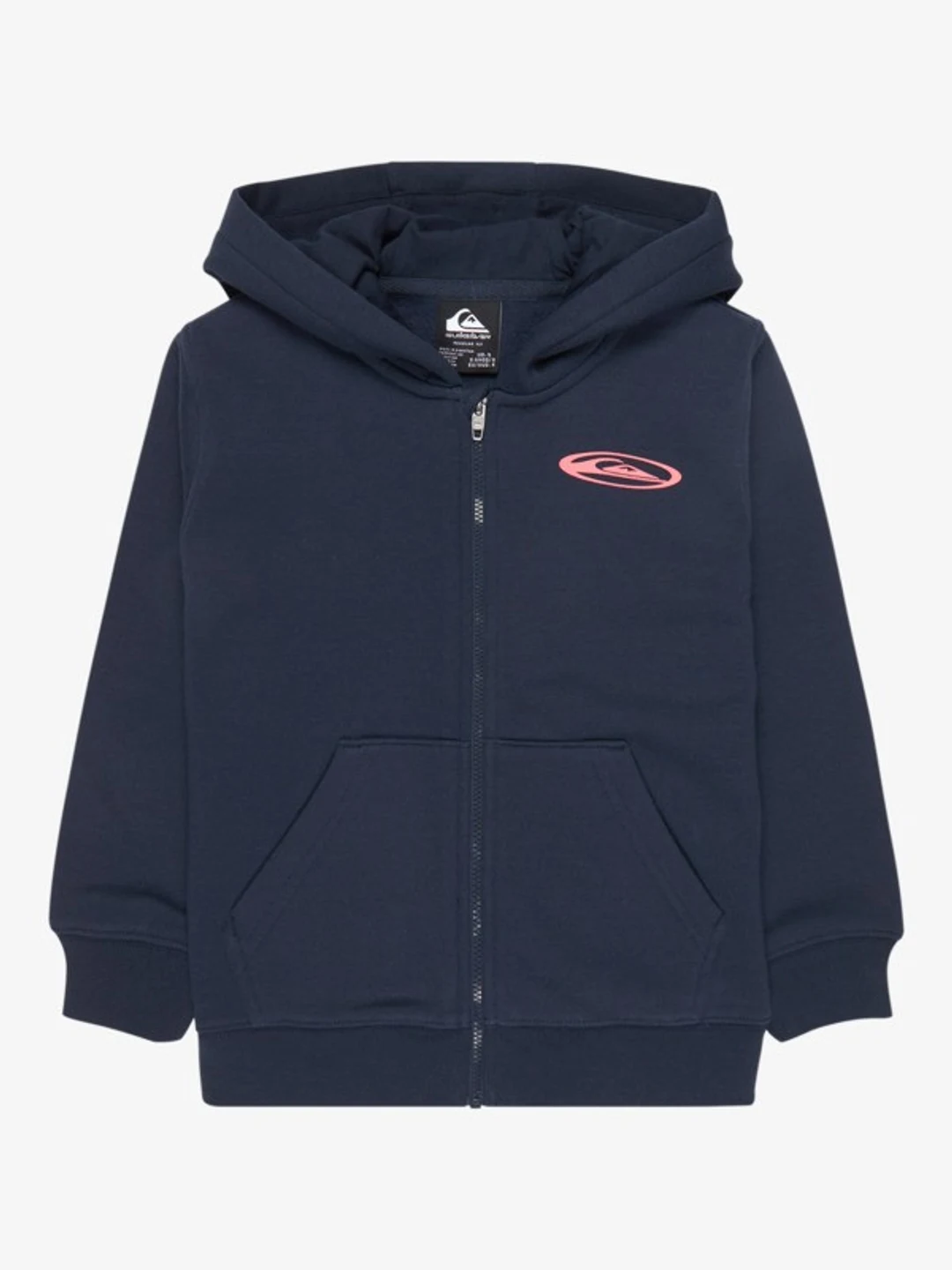 Quik Globe - Sweat à capuche zippé pour Garçon 2-7 Gris